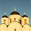 Novgorod district. Veliky Novgorod. Cathedral of Nicolas on Yaroslav's Site. XII