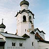 Starorussky district. Staraya Russa. Transfiguration Monastery. Belfry. XVII