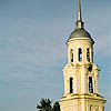 Starorussky district. Staraya Russa. Resurrection Church. Belfry. XIX