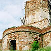 Starorussky district. Buregi. Buregsky Monastery. Resurrection Church. XVIII