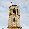 Starorussky district. Buregi. Buregsky Monastery. Bell-tower. XVIII