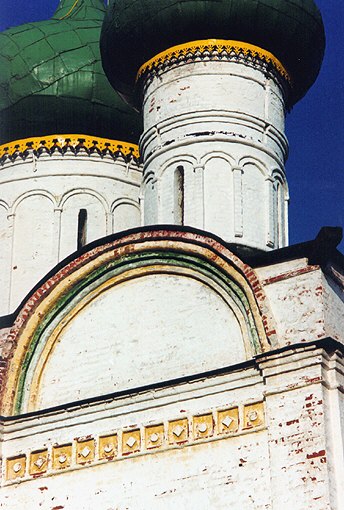 Nyzhny Novgorod. Pechersky Monastery. Ascension Church. Fragment. XVII Antip Vozoulin