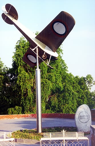 Nyzhny Novgorod. Monument to P.I.Nesterov. 