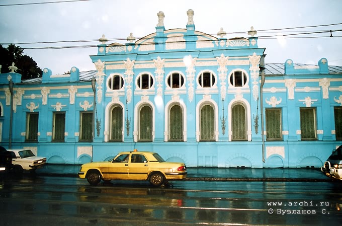 Perm district. Perm. House of Gribushiny. XIX A.Turchevich