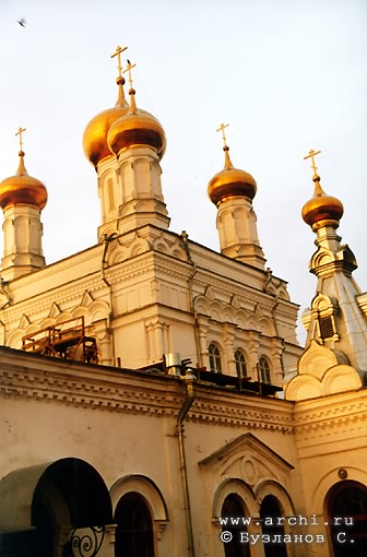 Perm district. Perm. Trinity Monastery. Trinity Church. XIX