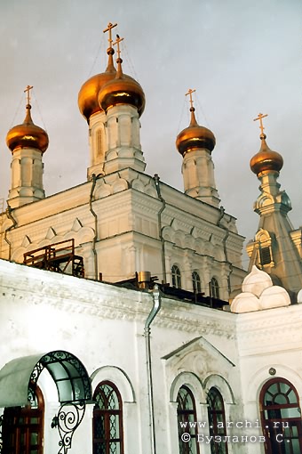 Perm district. Perm. Trinity Monastery. Trinity Church. XIX