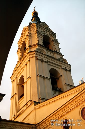 Perm district. Perm. Trinity Monastery. Bell-tower. XIX