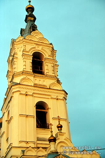 Perm district. Perm. Trinity Monastery. Bell-tower. XIX