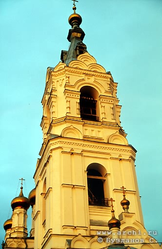 Perm district. Perm. Trinity Monastery. Bell-tower. XIX