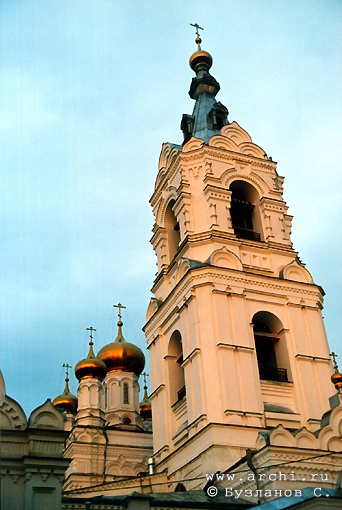 Perm district. Perm. Trinity Monastery. Trinity Church. XIX