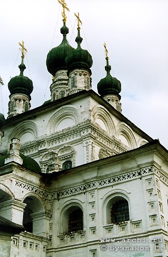 Solikamsk district. Solikamsk. Trinity church. Fragment. XVII