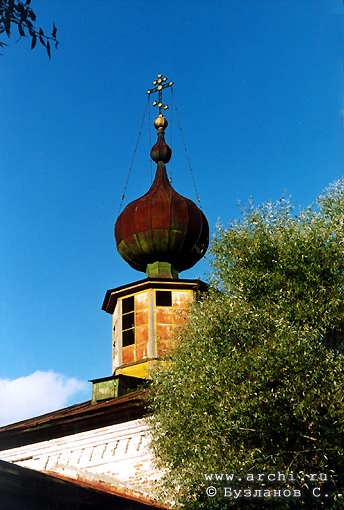 Solikamsk district. Solikamsk. Church of Archangel. Fragment. XVIII