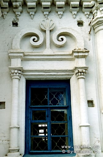 Solikamsk district. Solikamsk. Church of John the Precursor. Fragment. XVIII