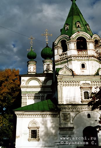 Solikamsk district. Solikamsk. Epiphany Church. Fragment. XVII