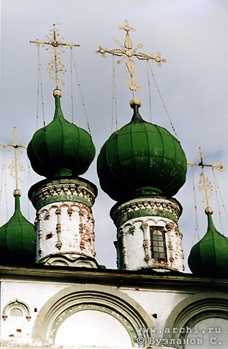 Solikamsk district. Solikamsk. Epiphany Church. Fragment. XVII