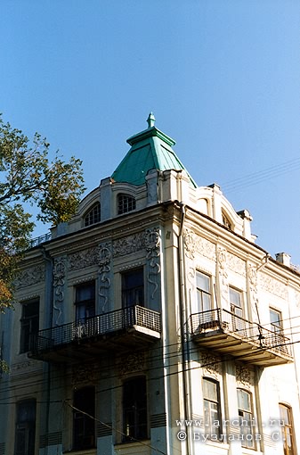 Rostov district. Rostov-na-Donu. Paying house. XIX