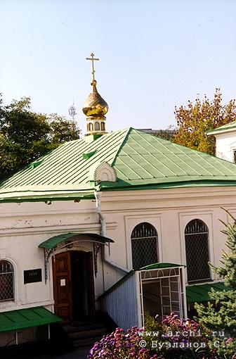 Rostov district. Rostov-na-Donu. Church of Nativity of the Virgin. Official building. XIX K.Ton