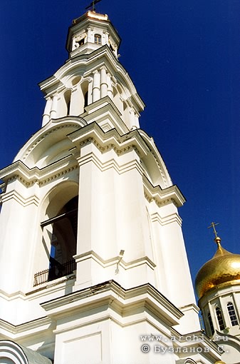 Rostov district. Rostov-na-Donu. Church of Nativity of the Virgin. Bell-tower. XIX A.Kampioni