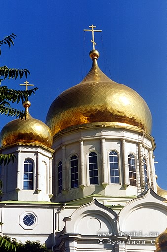 Rostov district. Rostov-na-Donu. Church of Nativity of the Virgin. Fragment. XIX K.Ton