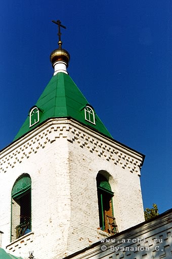 Axay district. Axay. Church of Odihitria. Belfry. XIX