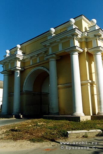 Novocherkask district. Novocherkask. Triumphal arch. XIX