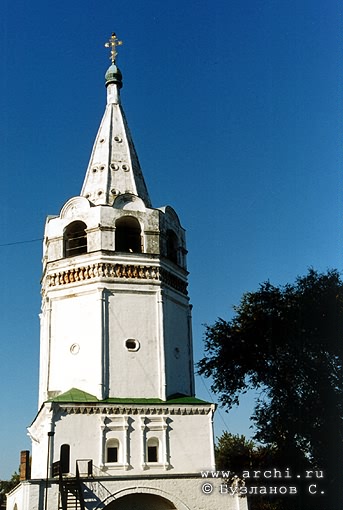 Axay district. Starocherkasskaya. Army Church of Resurrection. Bell-tower. XVIII