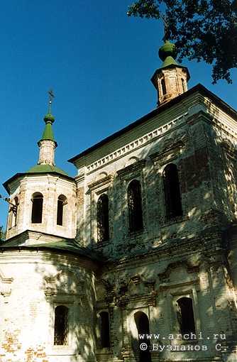 Axay district. Starocherkasskaya. Church of Saint Apostles Peter and Paul. XVIII