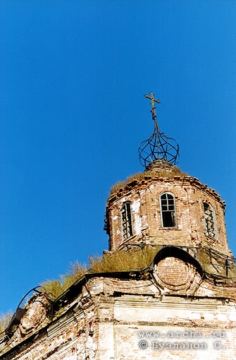 Axay district. Starocherkasskaya. Transfiguration Church (Ratnaya). Fragment. XVIII