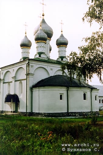 Ryazansky district. Solotcha. Intercession Monastery. Nativity church. XVI-XVII