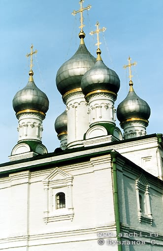 Ryazansky district. Solotcha. Intercession Monastery. Nativity church. XVI-XVII