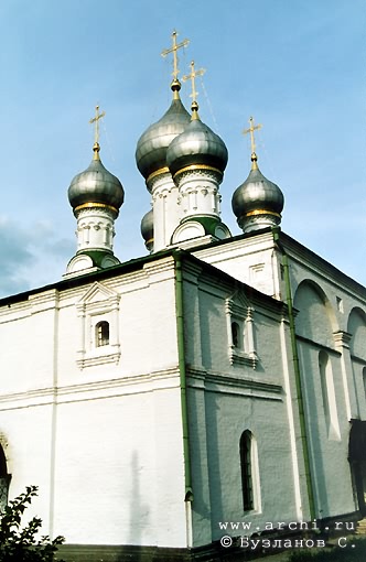 Ryazansky district. Solotcha. Intercession Monastery. Nativity church. XVI-XVII