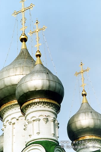 Ryazansky district. Solotcha. Intercession Monastery. Nativity church. Fragment. XVI-XVII