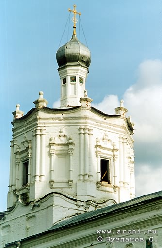 Ryazansky district. Solotcha. Intercession Monastery. Church of Holy Spirit. Fragment. XVII Ya.Bukhvostov