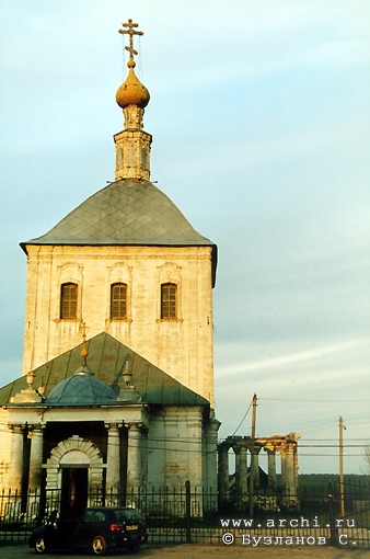 Kasimovsky district. Gusevsky country church-yard. Church of Nicolas. XVIII