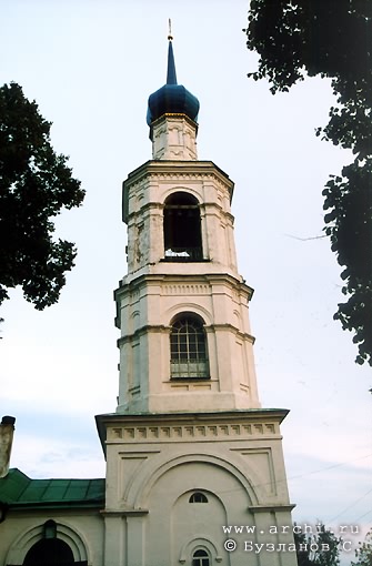 Kasimovsky district. Kasimov. Church of Nicolas. Belfry. XVIII