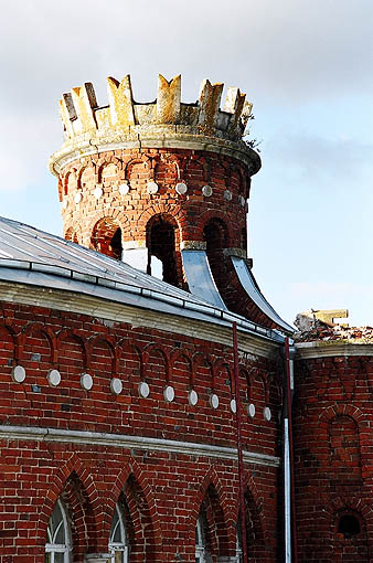 Krasnoye. Krasnoye Estate. Farmyard. XIX