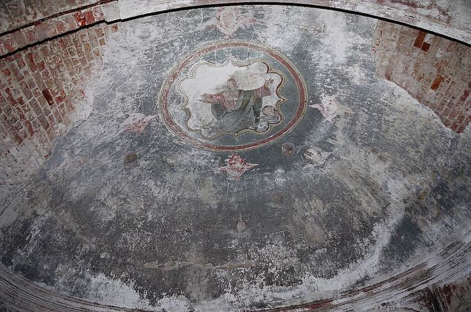 Zhokino. Church of John the Theologian. Interior. XIX