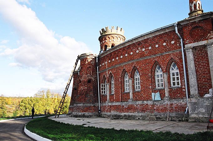 Krasnoye. Krasnoye Estate. Farmyard. XIX