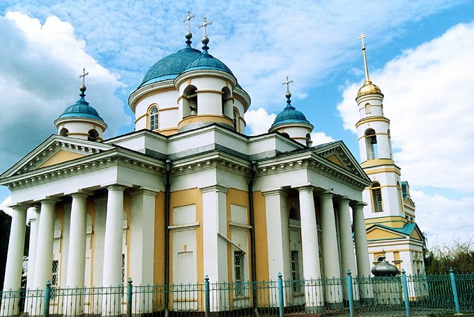 Samara district. Volzhsky. Nativity Church. XIX