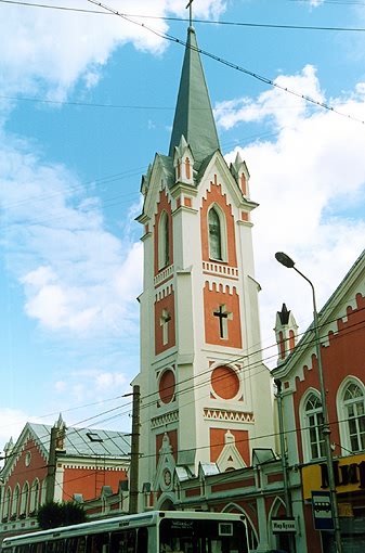 Samara district. Samara. Lutheran church. XIX