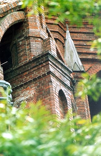 Samara district. Samara. Roman-Catholic church. Fragment.  A.Scherbachev