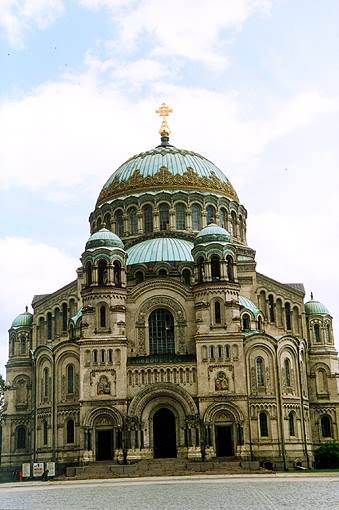 Kronshtadtsky district. Kronshtadt. Morskoy (Sea) Cathedral.  V.A.Kosyakov