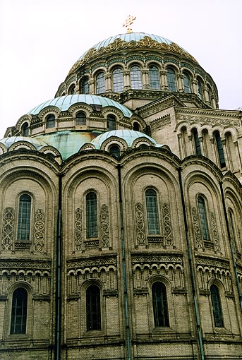 Kronshtadtsky district. Kronshtadt. Morskoy (Sea) Cathedral.  V.A.Kosyakov