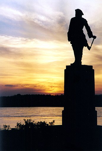 Kirovsky district. Shlisselburg. Monument to Peter the Great.