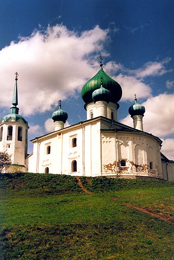 Volhovsky district. Staraya Ladoga. Ioanovsky monastery. Church of John the Precursor. Fragment. XVII