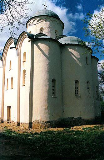 Volhovsky district. Staraya Ladoga. Assumption Monastery. Assumption Cathedral. XII