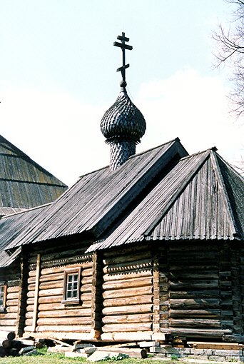 Volhovsky district. Staraya Ladoga. Ladozhskaya fortress. Church of Demetrius of Thessalonica. 