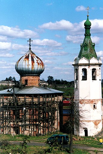 Volhovsky district. Staraya Ladoga. Nikolsky Monastery. Church of Nicolas. XVII