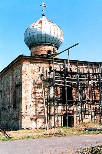 Volhovsky district. Staraya Ladoga. Nikolsky Monastery. Church of Nicolas. XVII