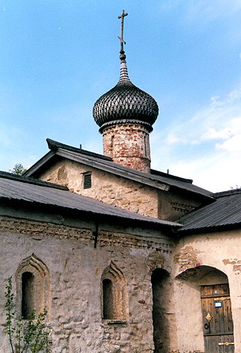 Volhovsky district. Chernavino. Church of Basil from Kesaria, the Martyr. XVII